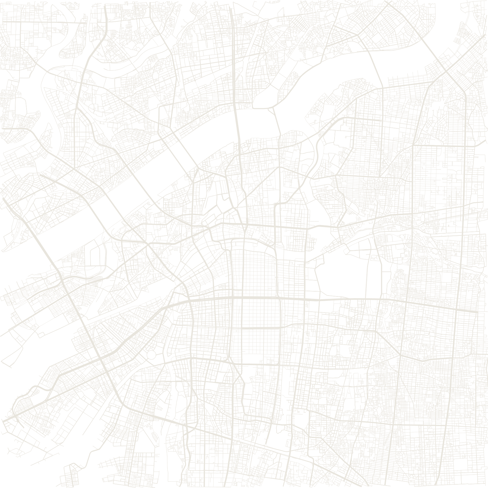 Osaka street network