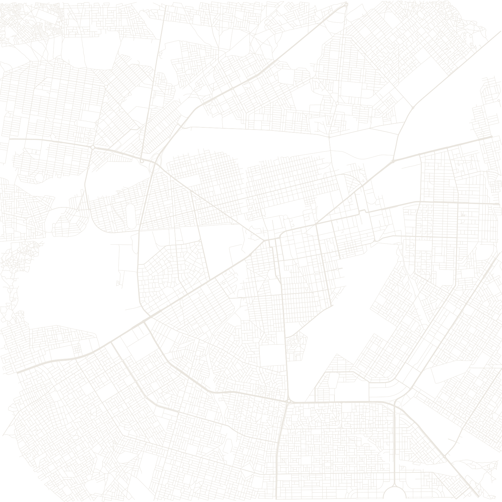 Ouagadougou street network