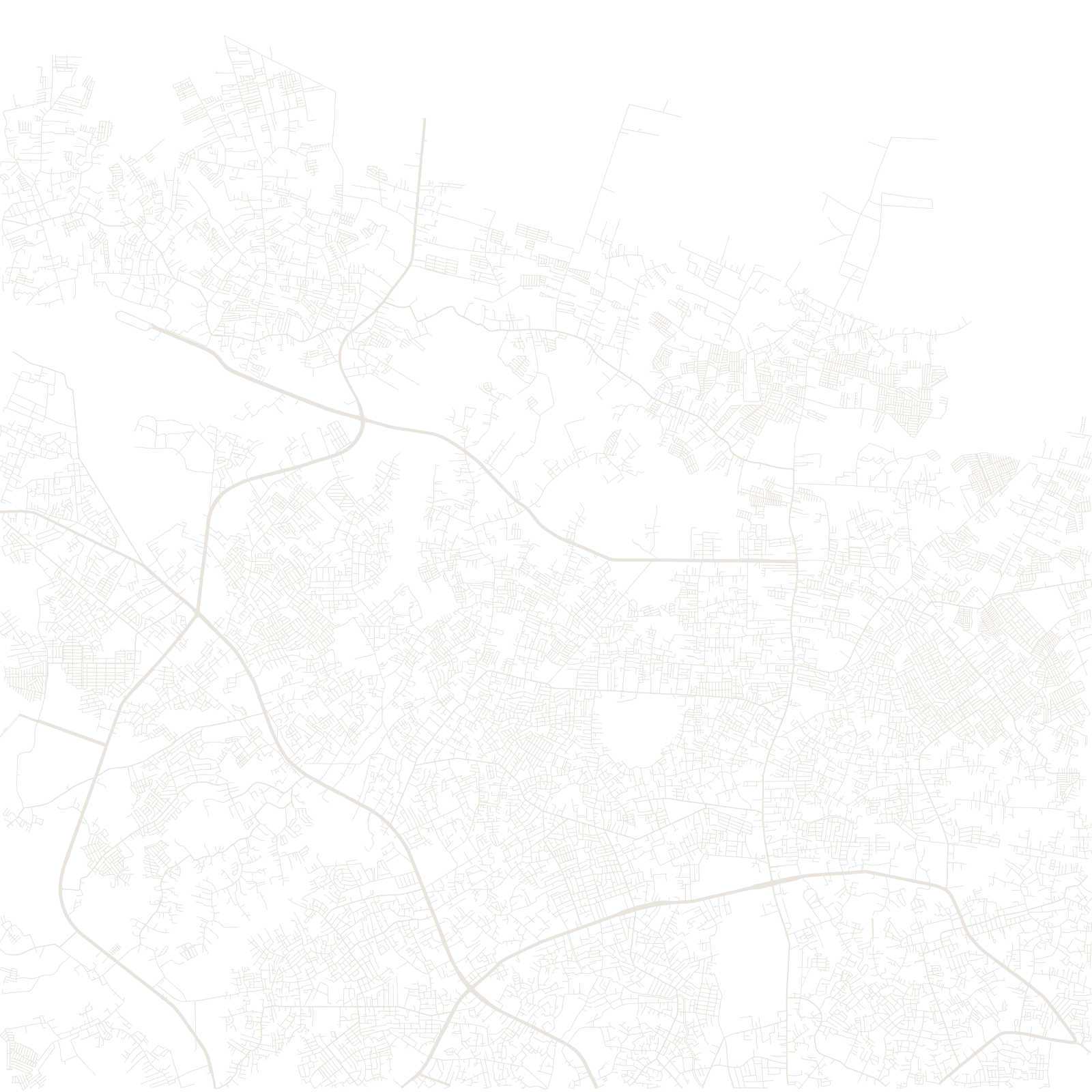 Palembang street network