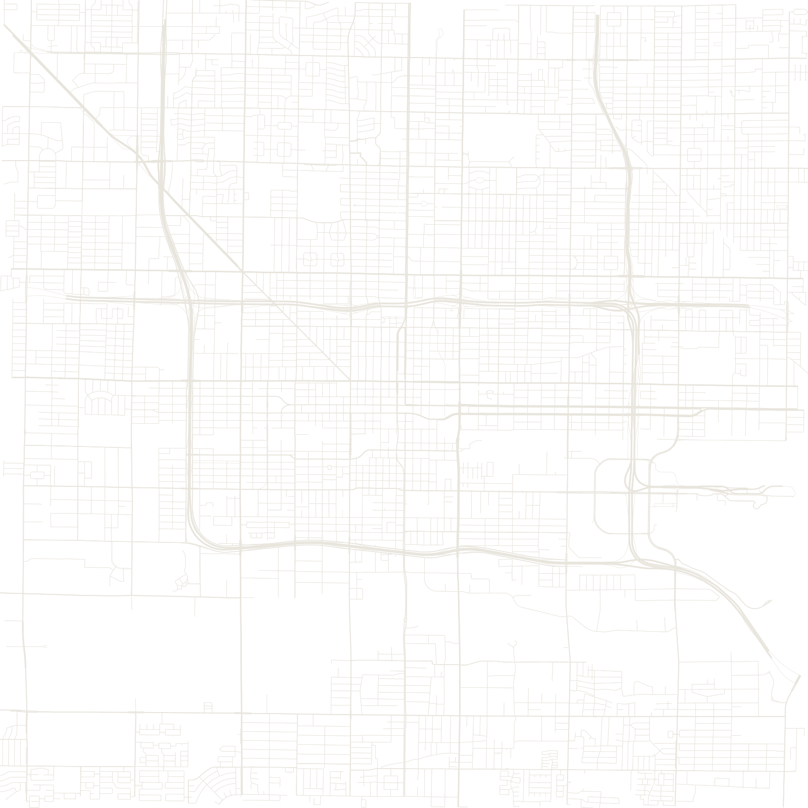 Phoenix street network