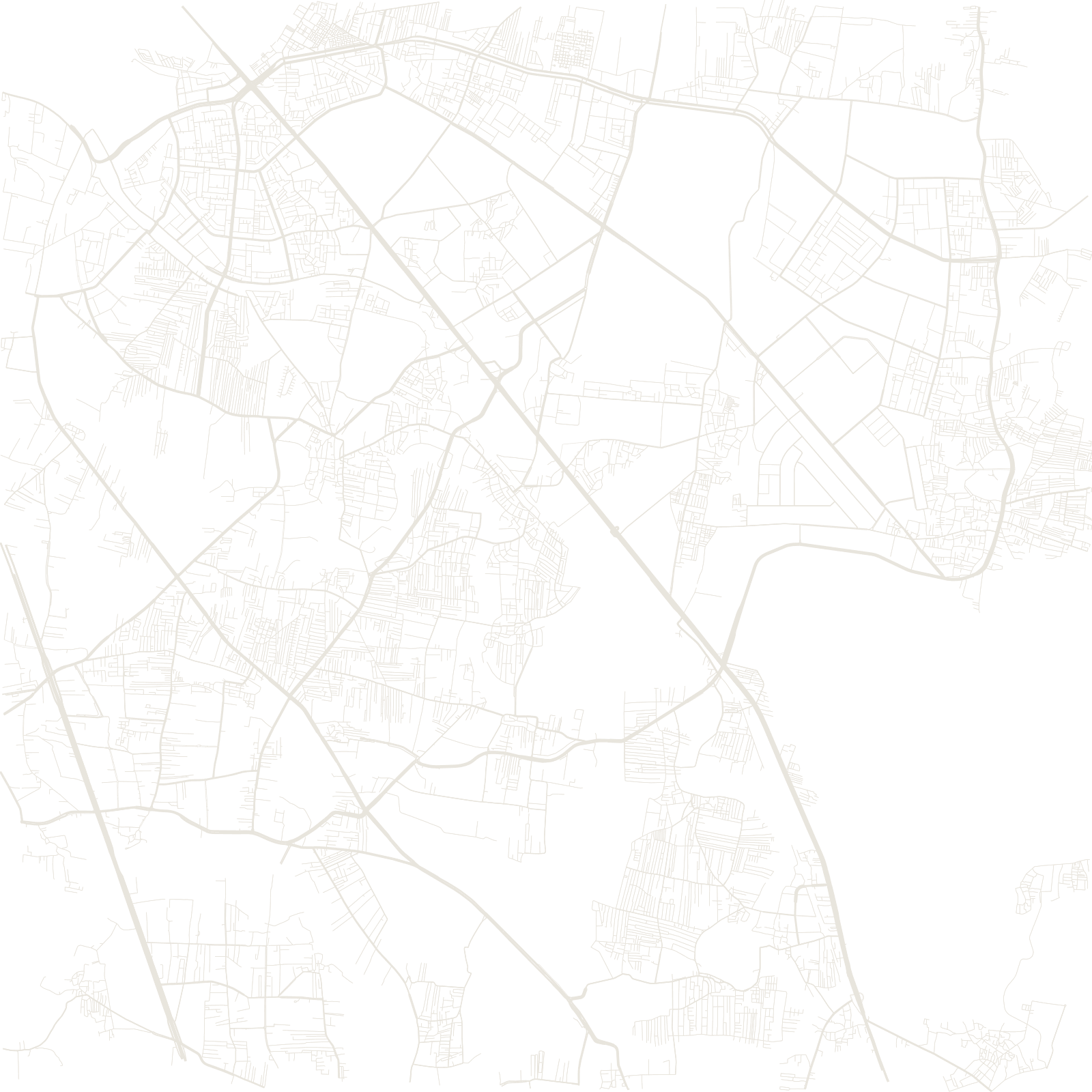 Pimpri-Chinchwad street network