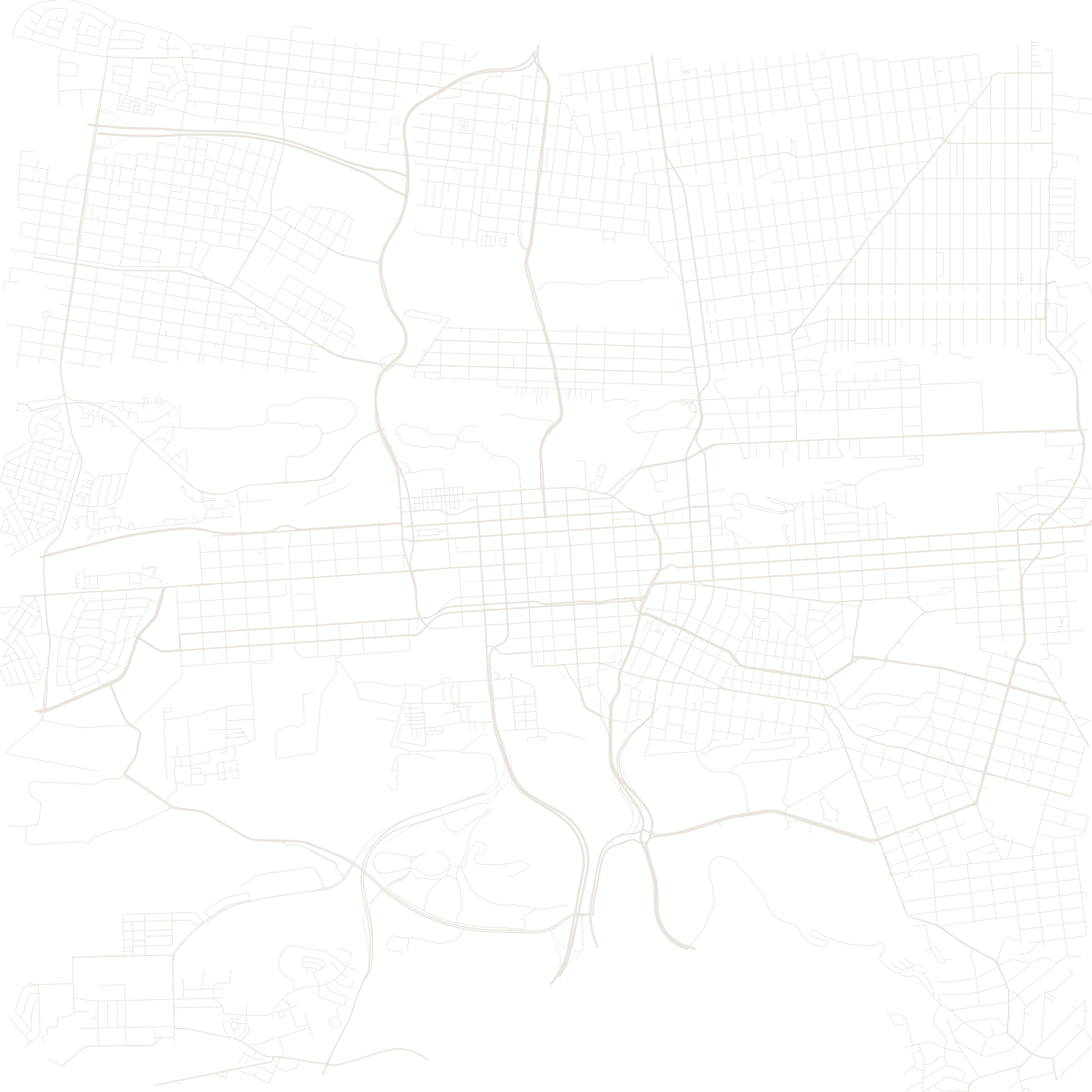 Pretoria street network