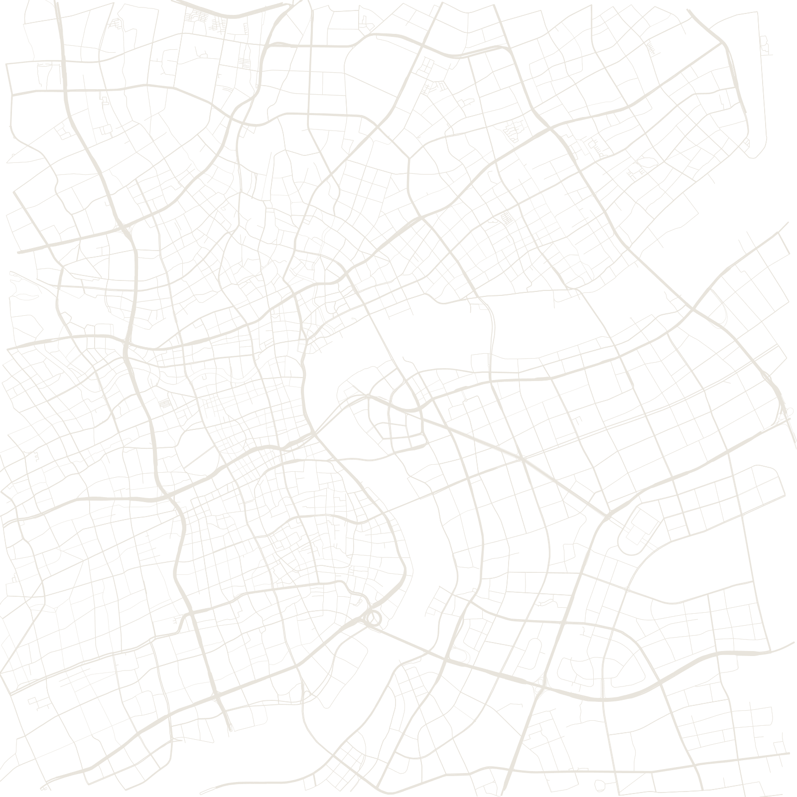 Pudong street network