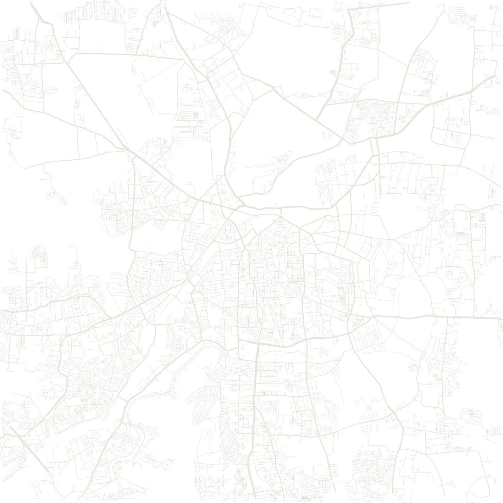 Pune street network