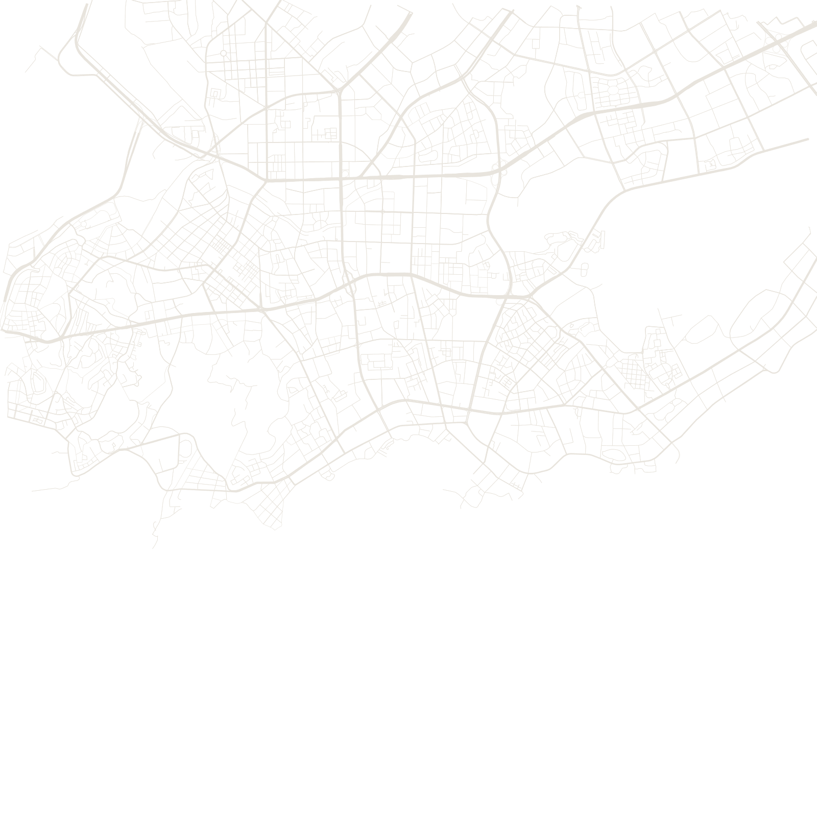 Qingdao street network
