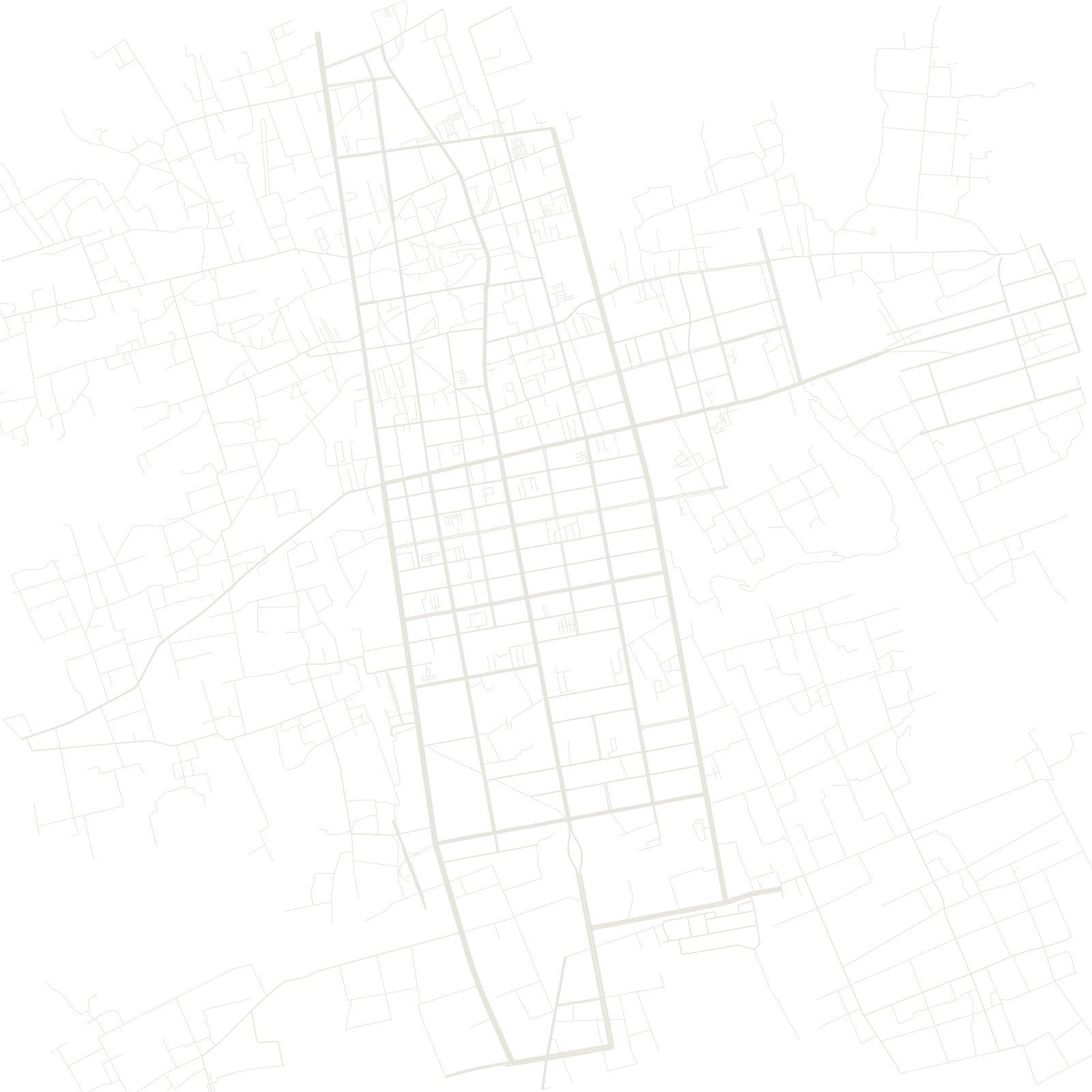 Qingyang street network