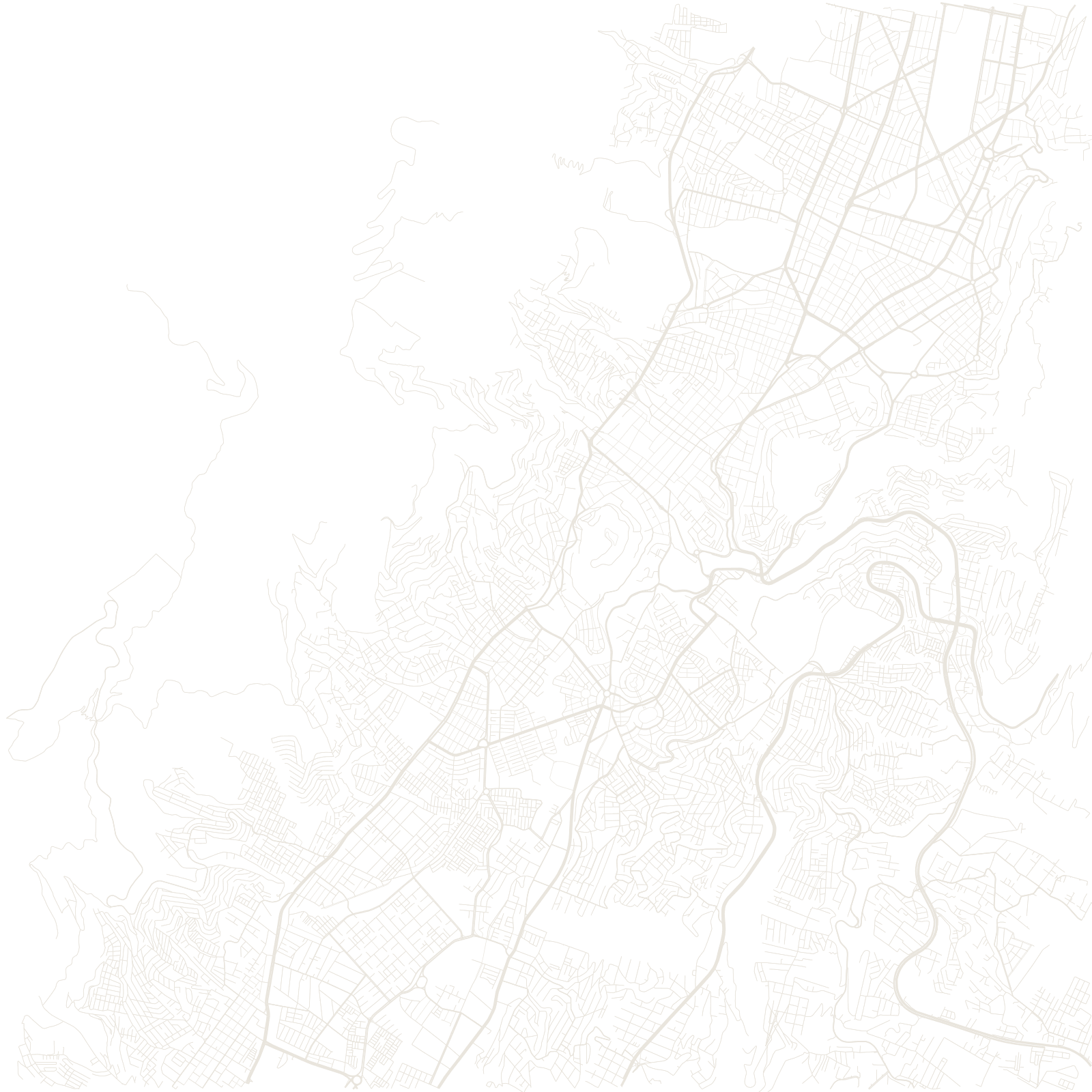Quito street network