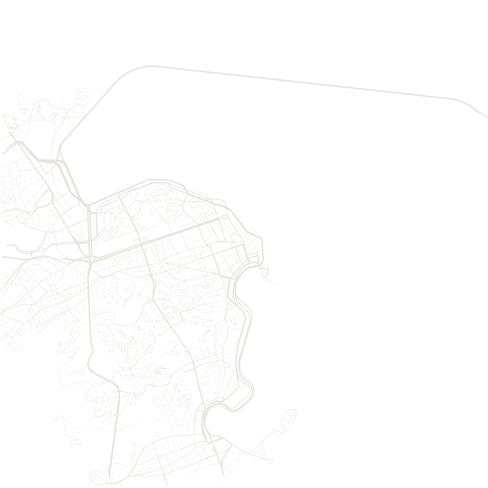 Rio de Janeiro street network