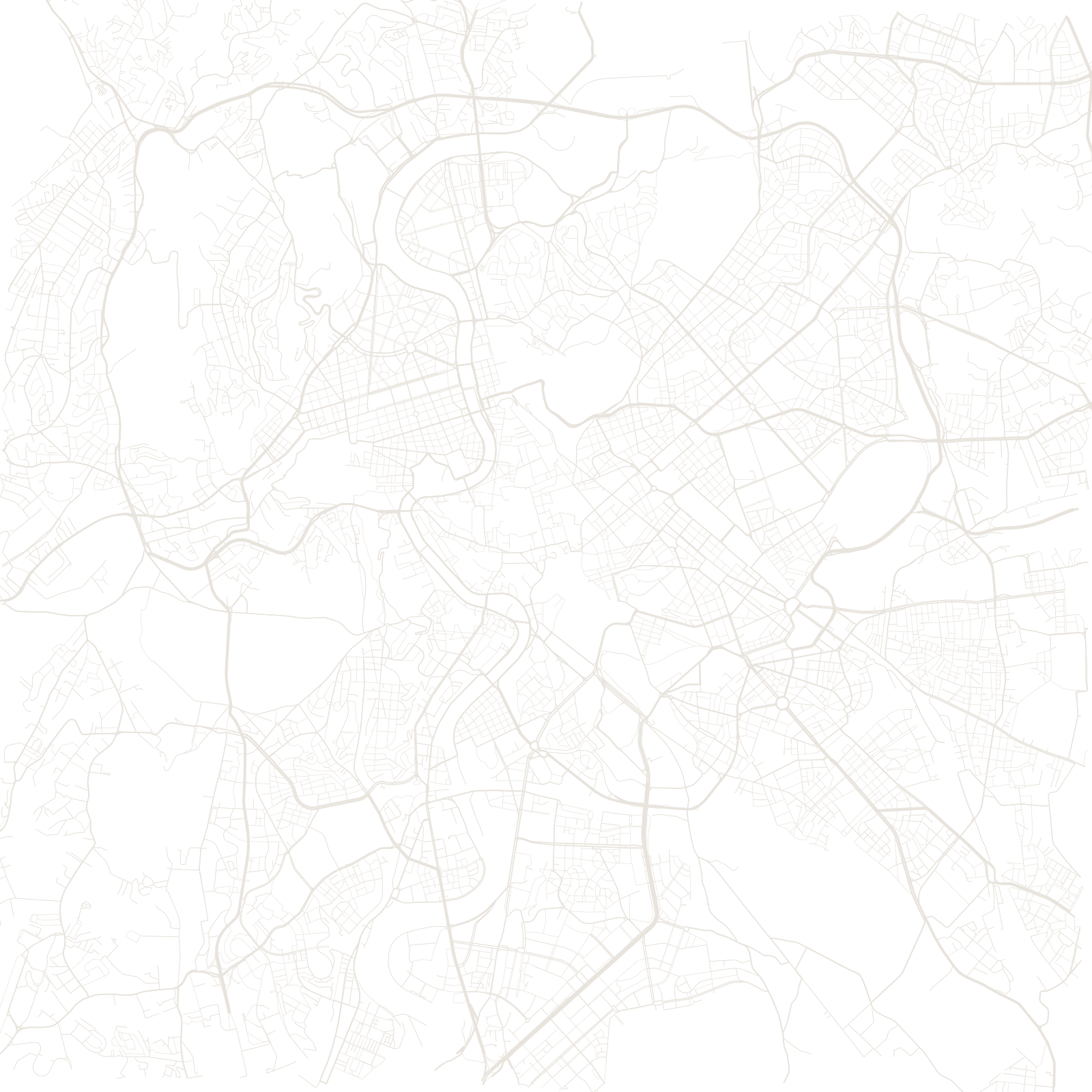 Rome street network