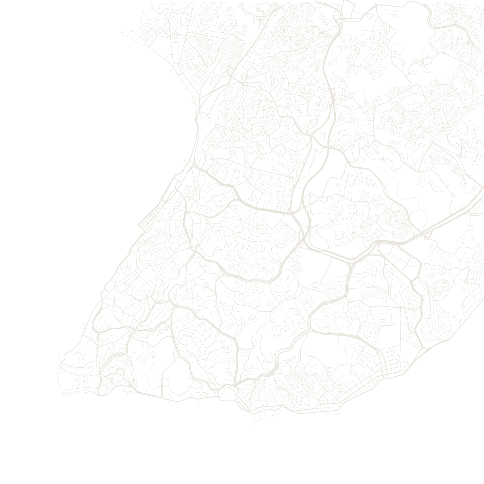 Salvador street network