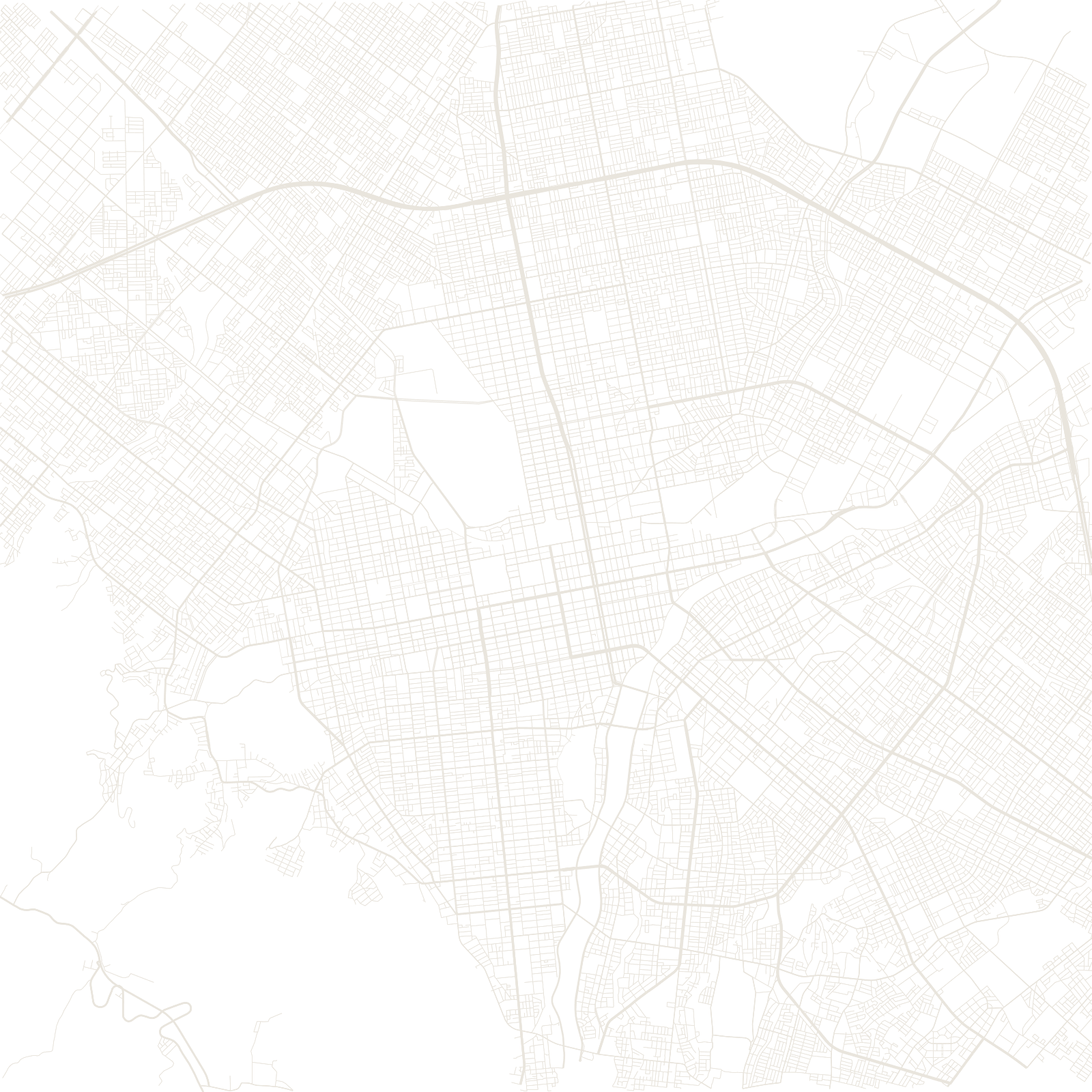 Sapporo street network