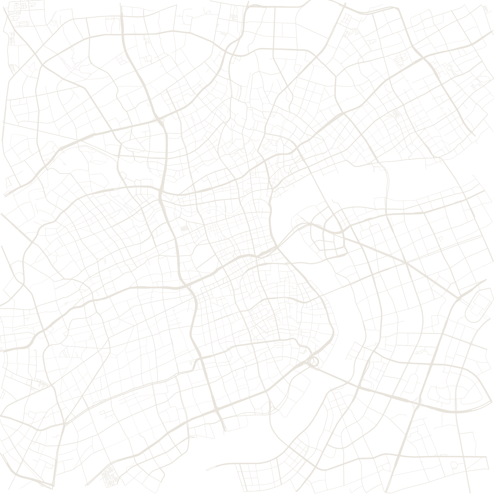 Shanghai street network