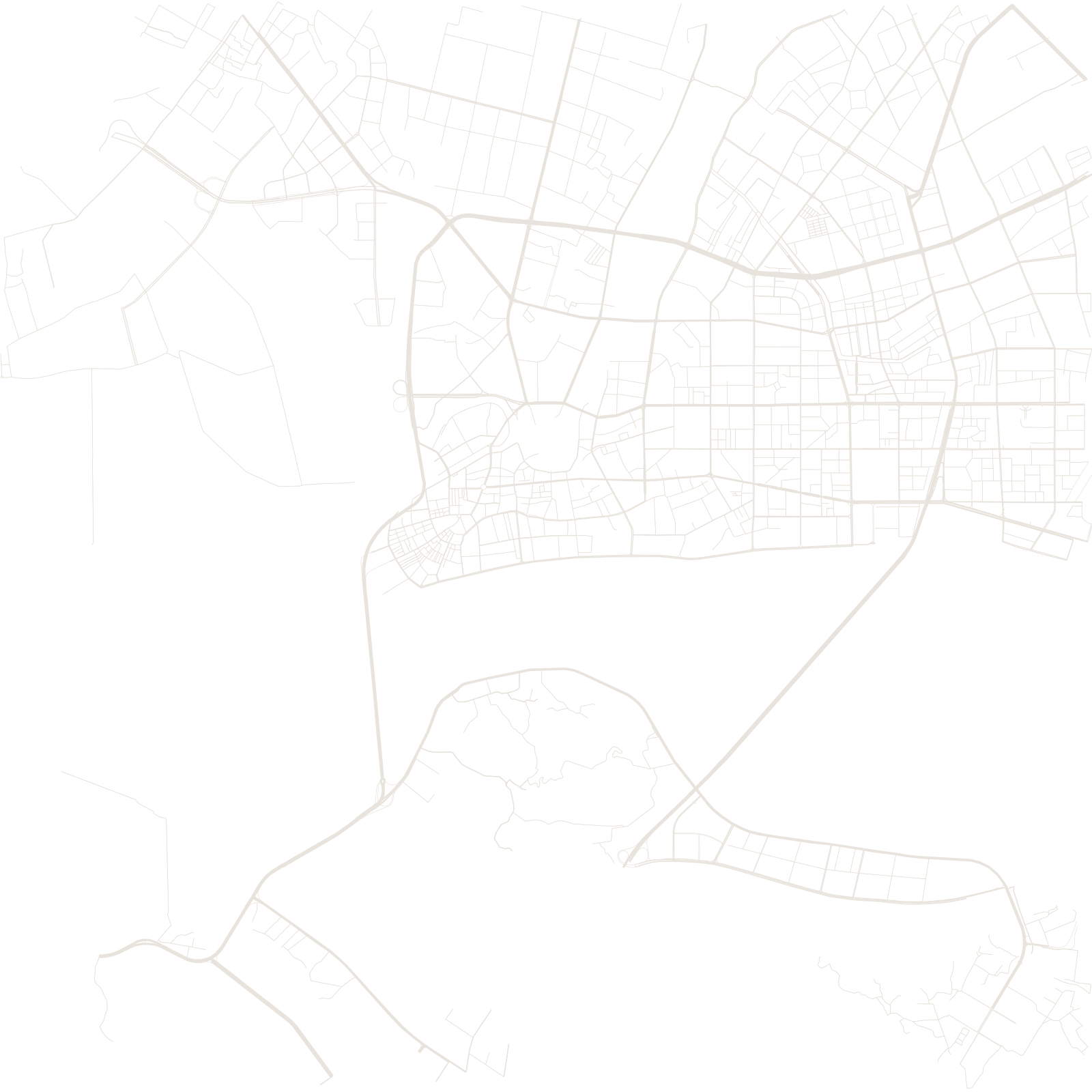 Shantou street network