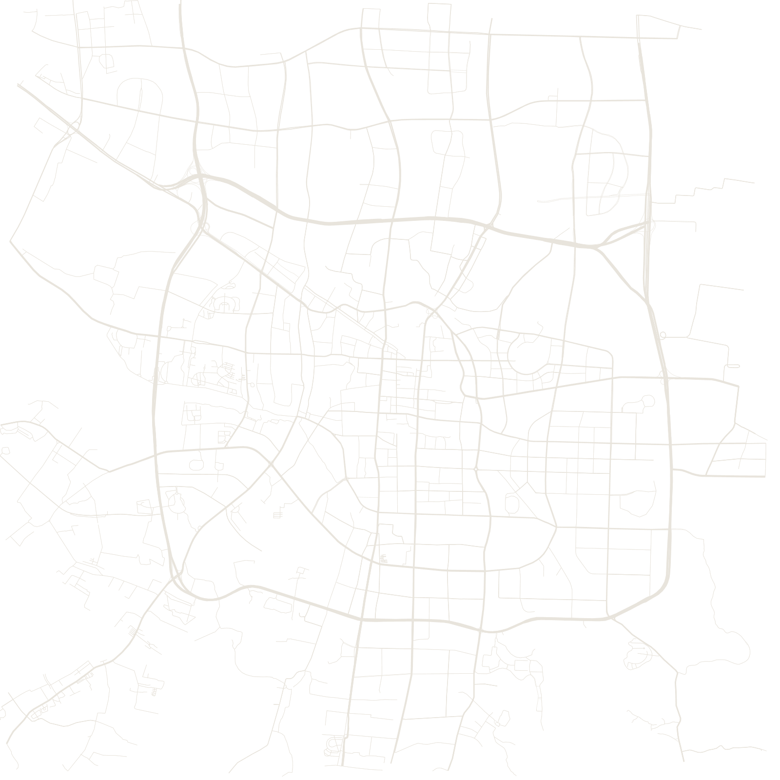 Shaoxing street network