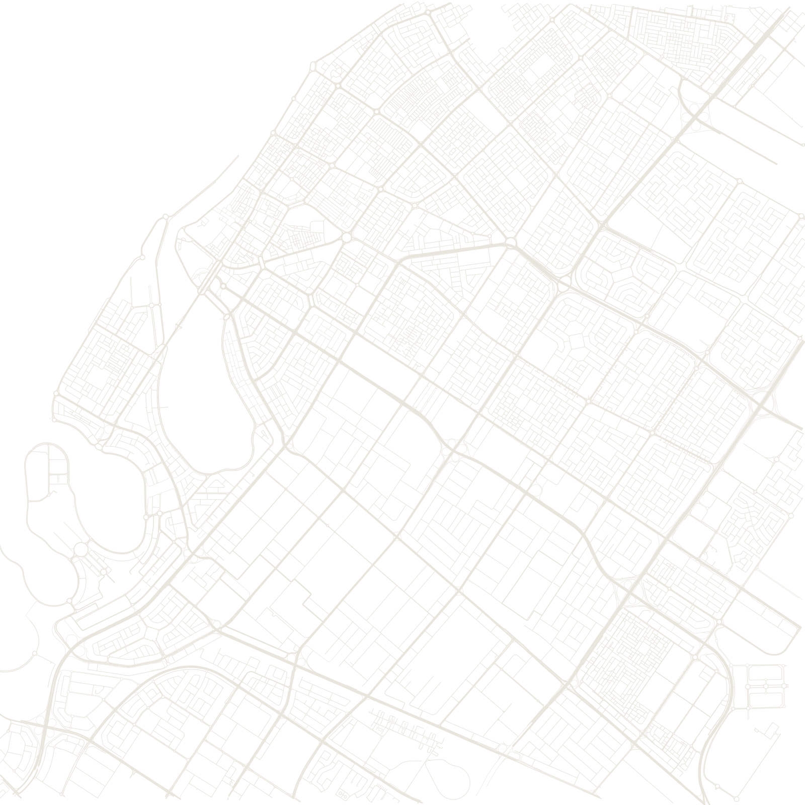 Sharjah street network
