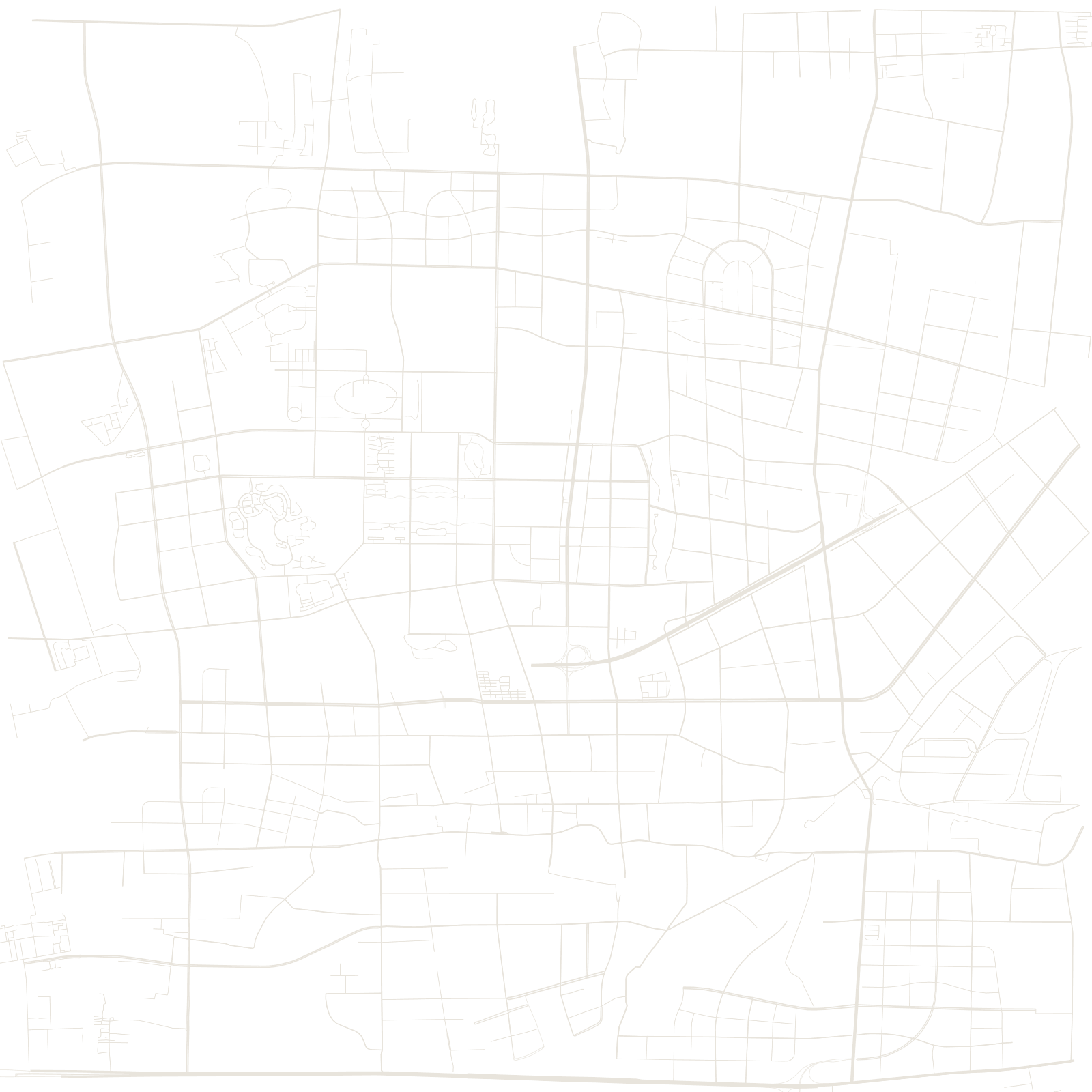 Songjiang street network