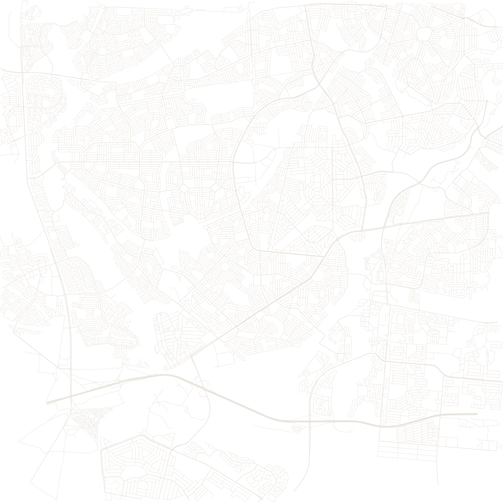 Soweto street network
