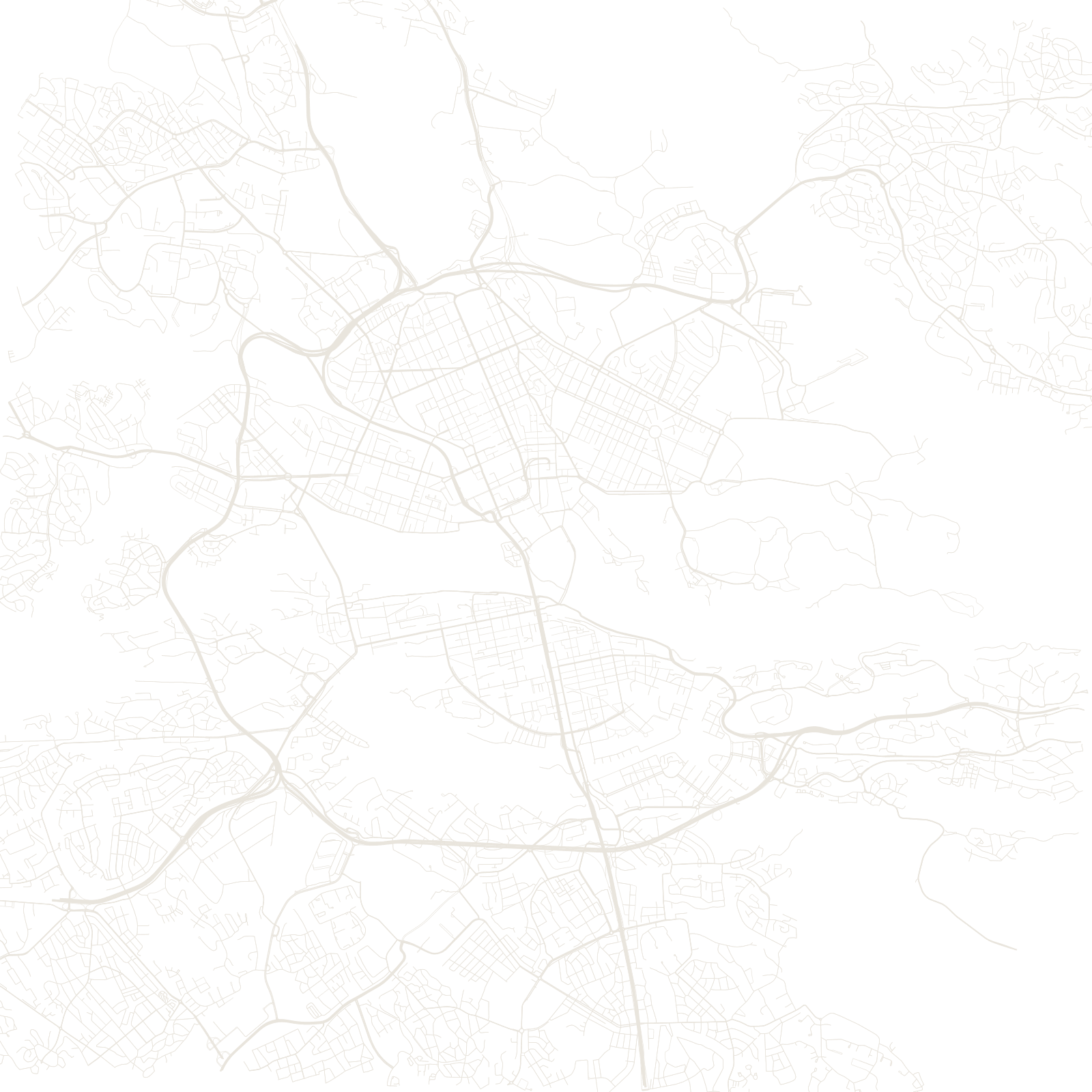 Stockholm street network