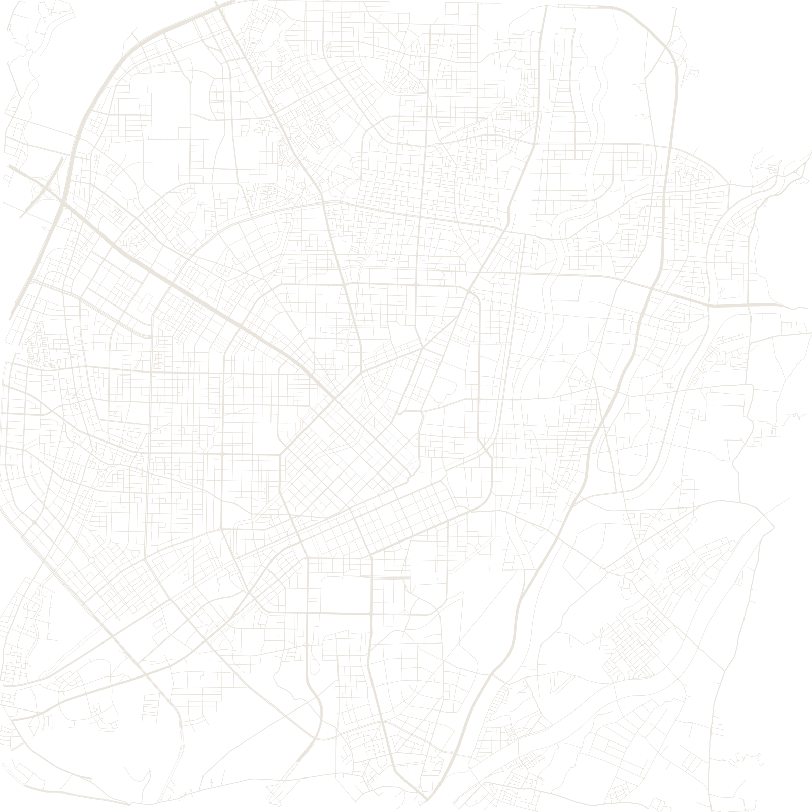 Taichung street network