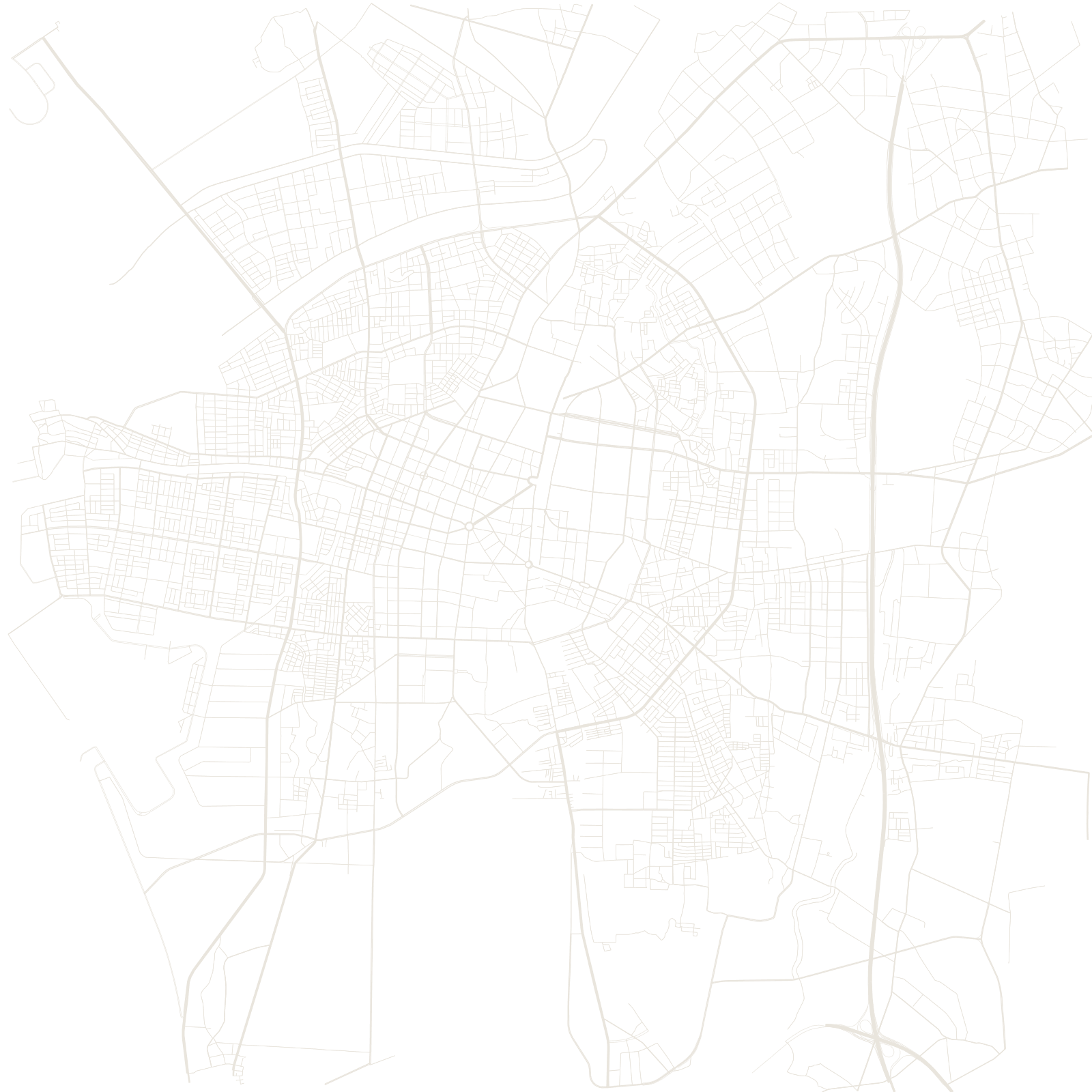 Tainan street network