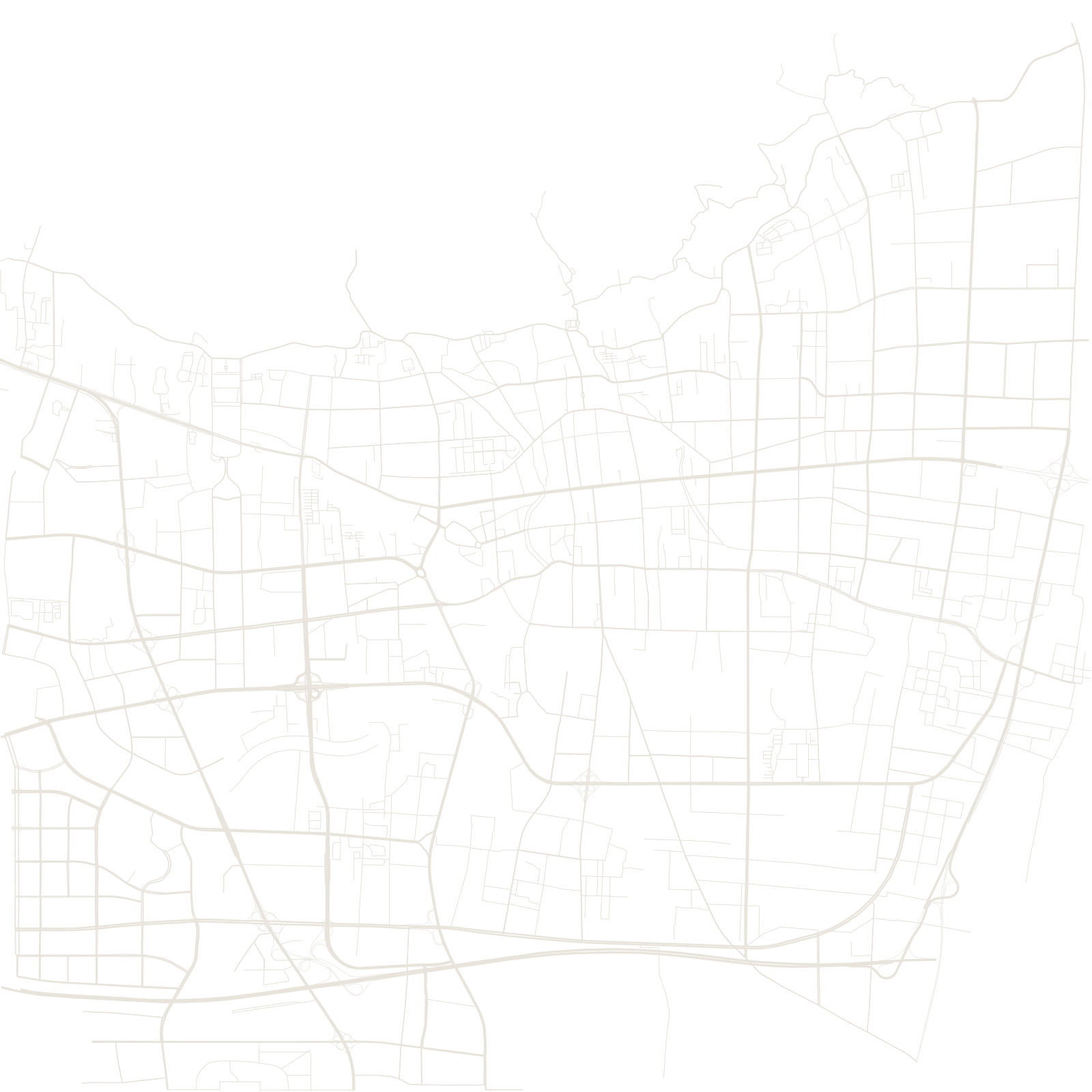 Tai’an street network