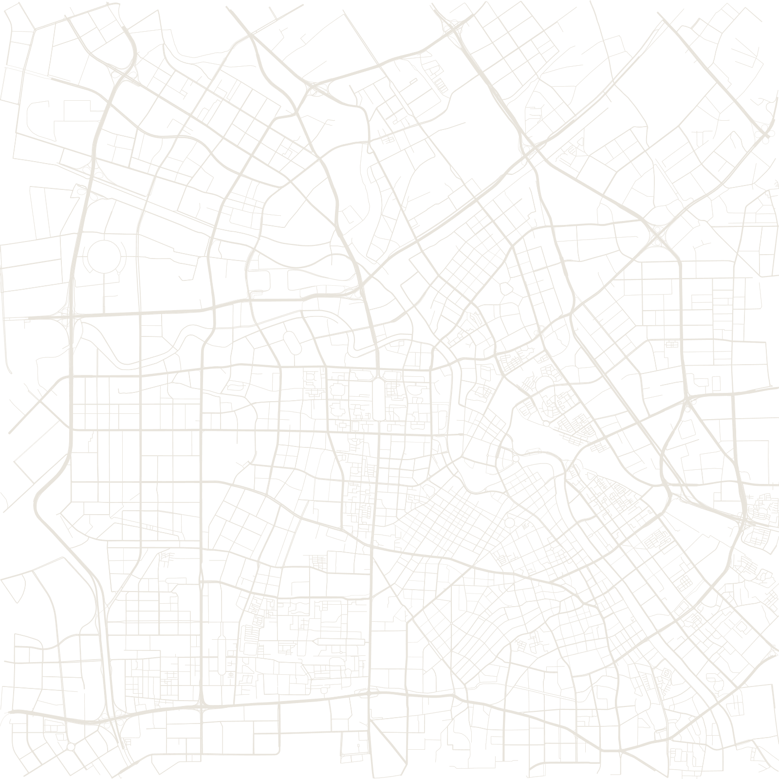 Tianjin street network
