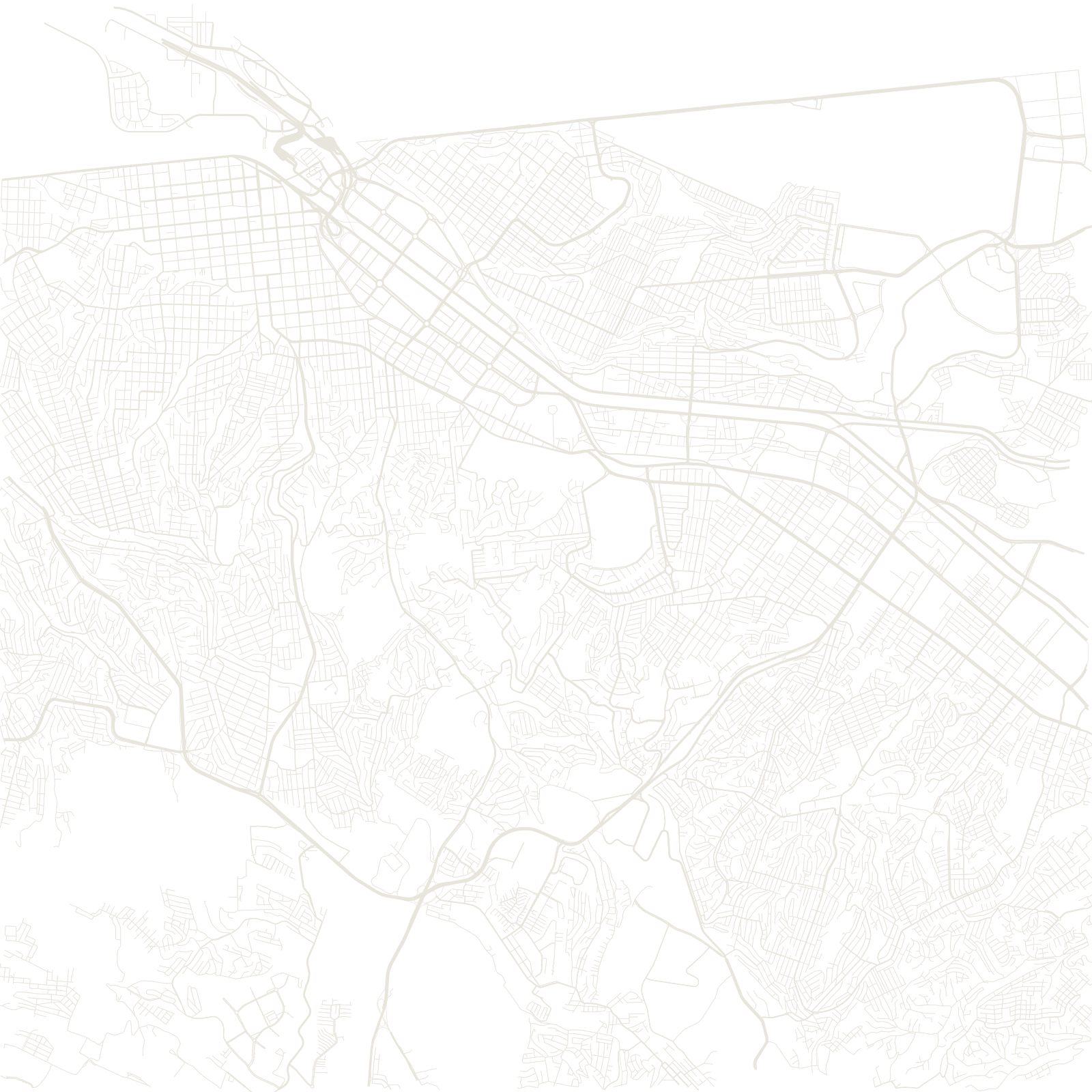 Tijuana street network