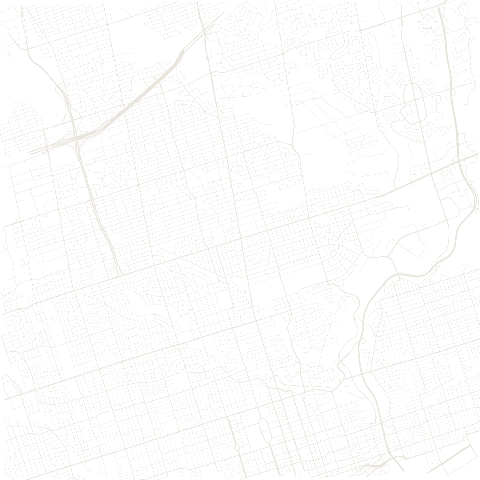 Toronto street network