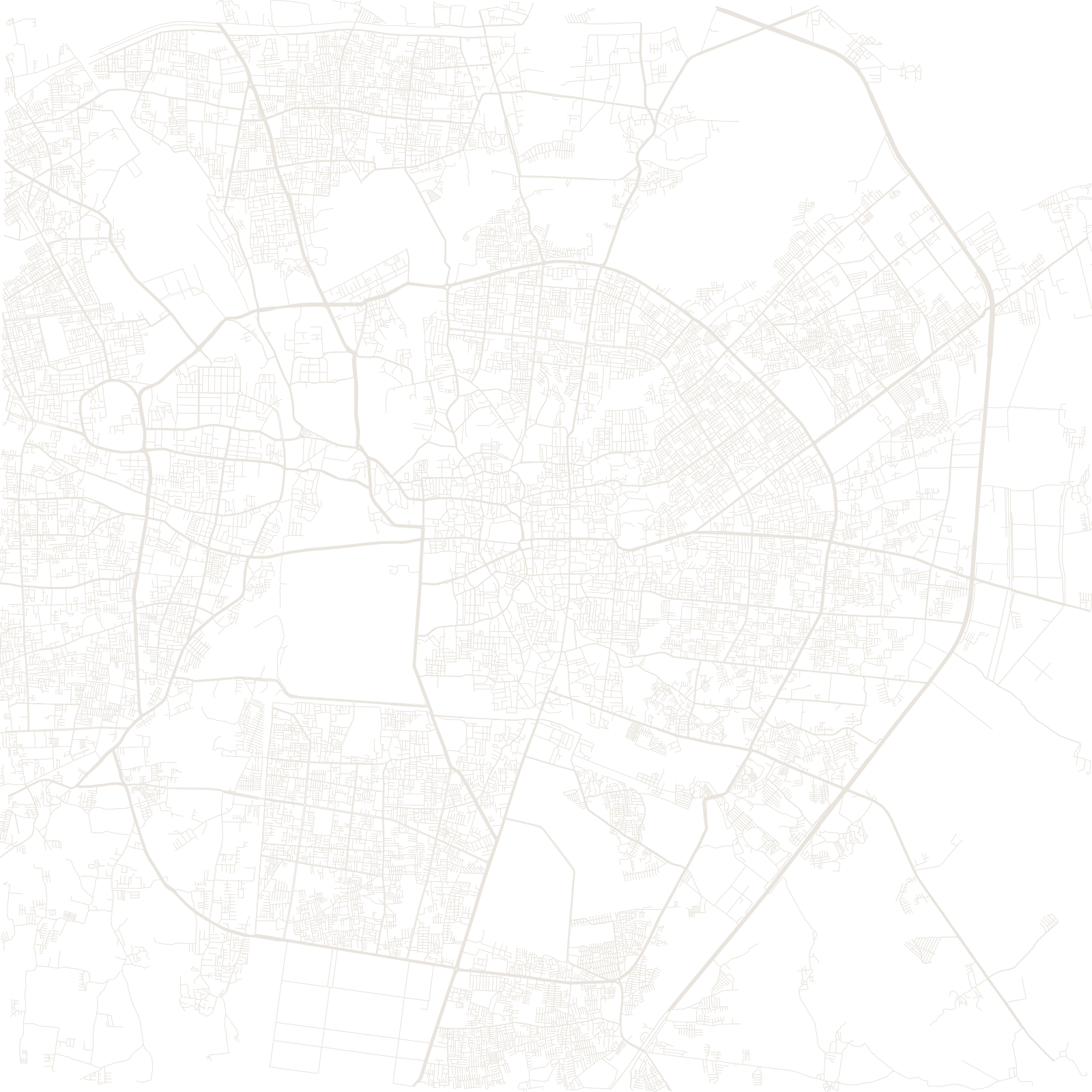 Vadodara street network
