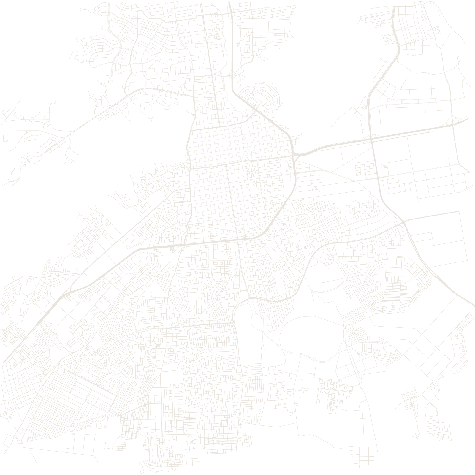 Valencia street network