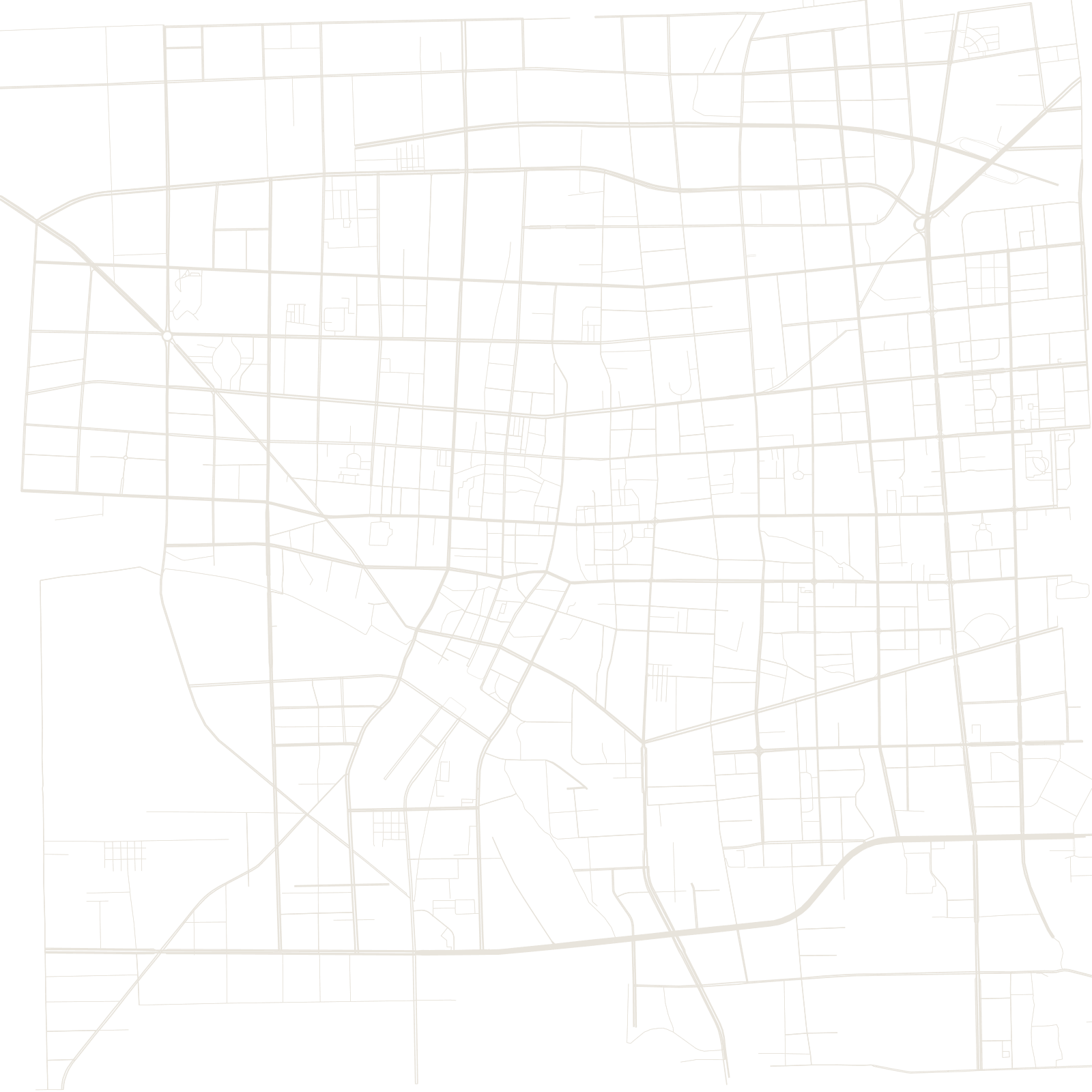Weifang street network