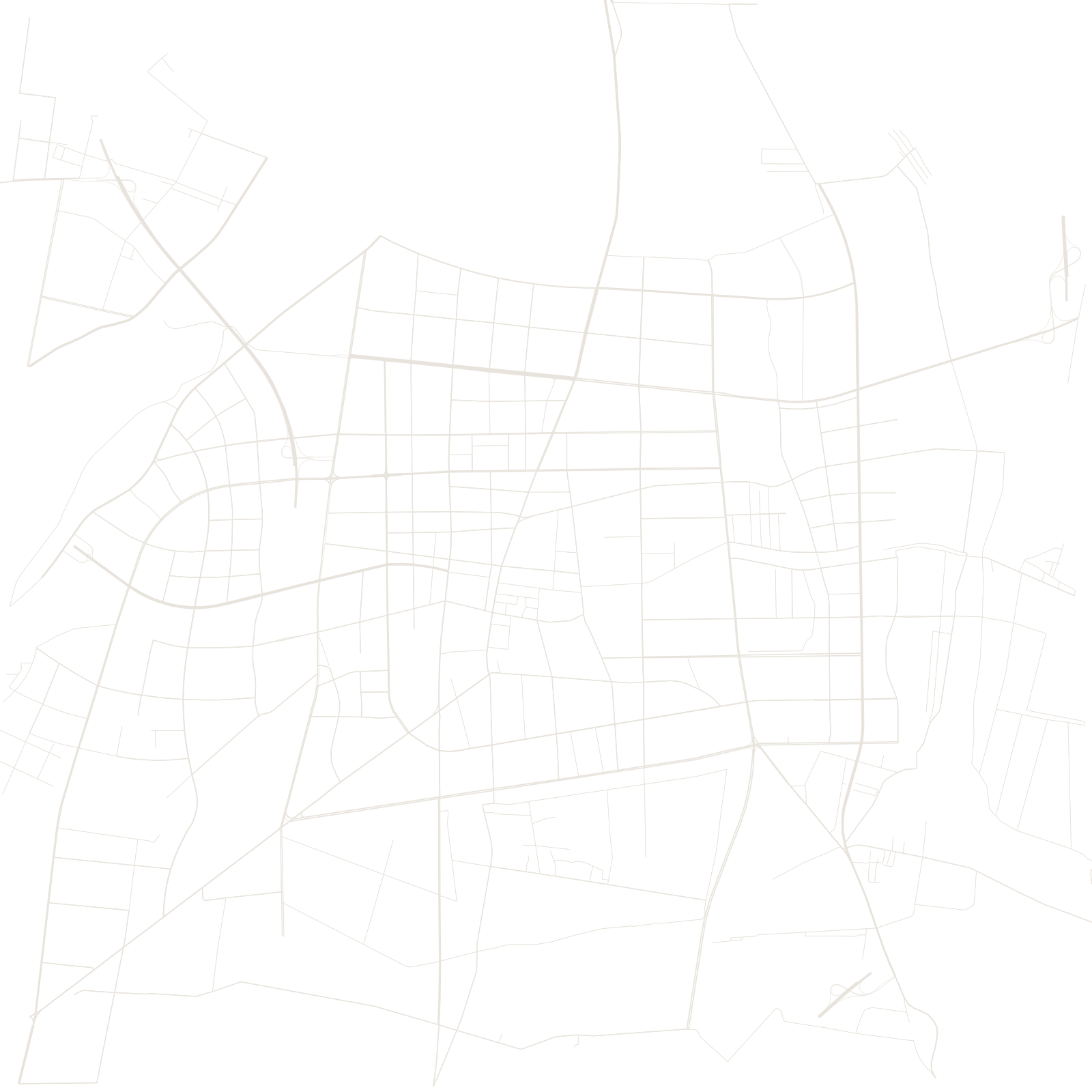 Wuzhong street network