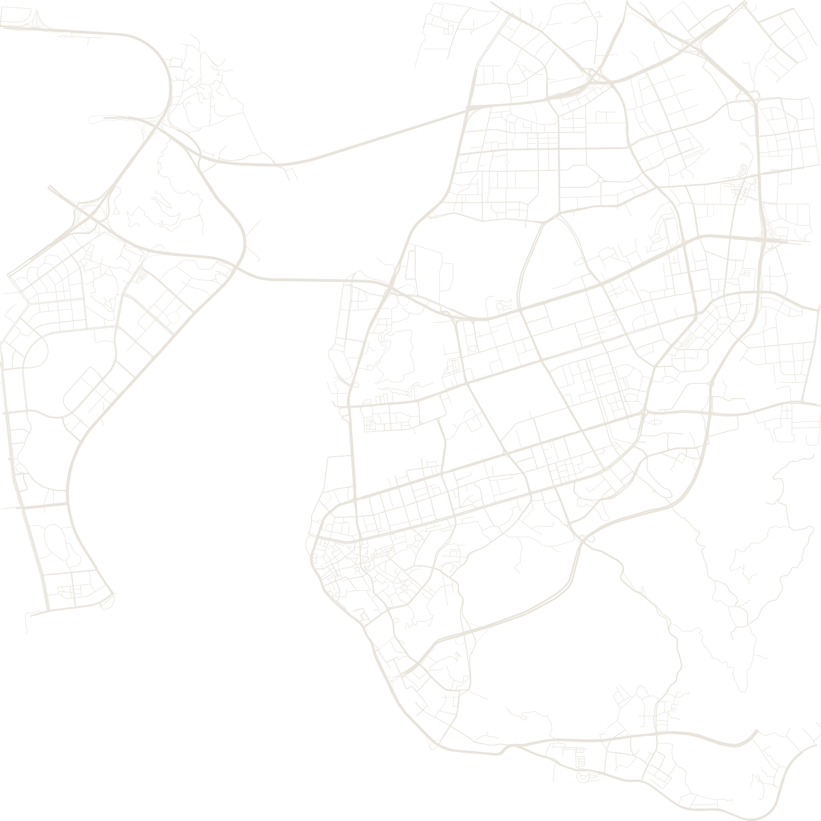 Xiamen street network