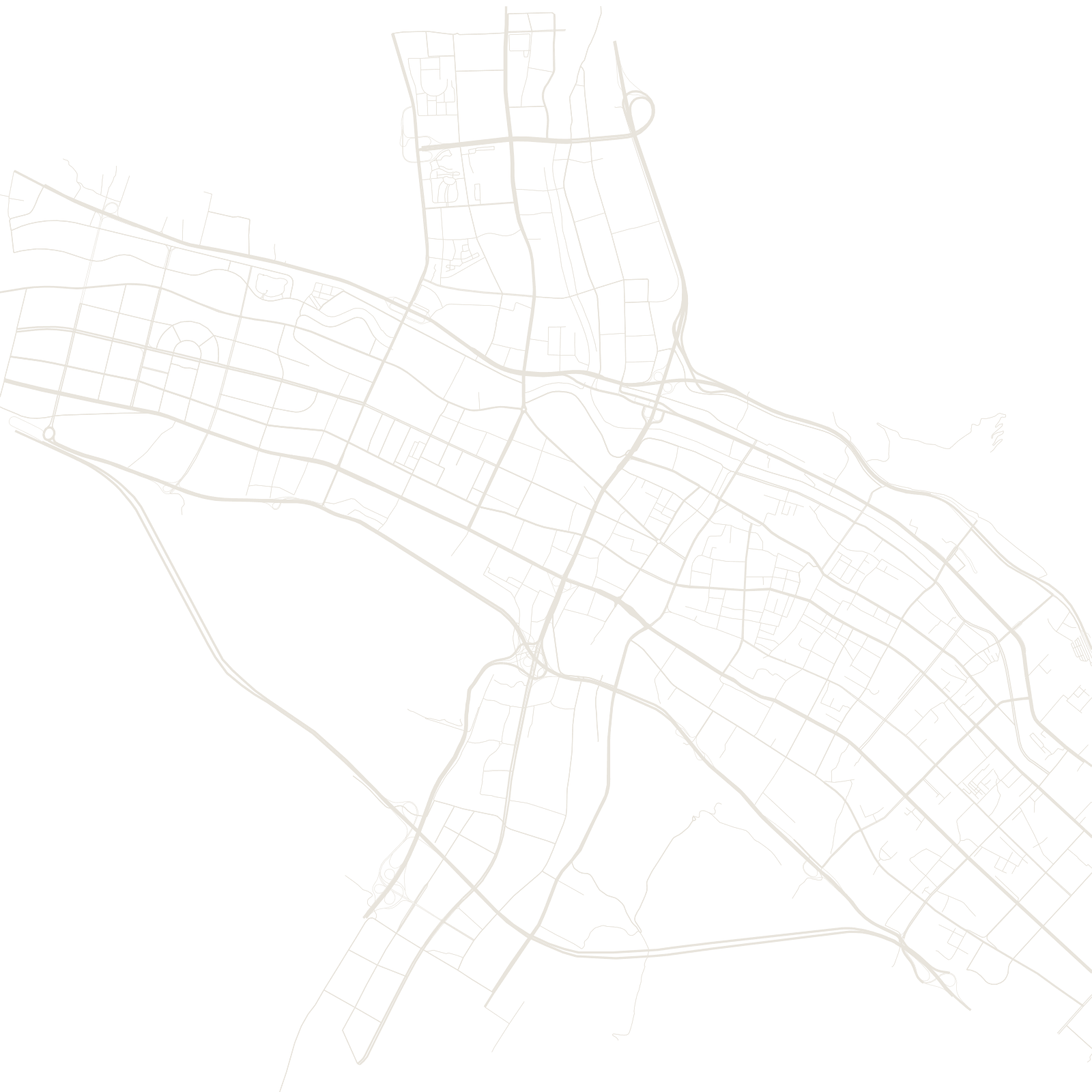 Xining street network
