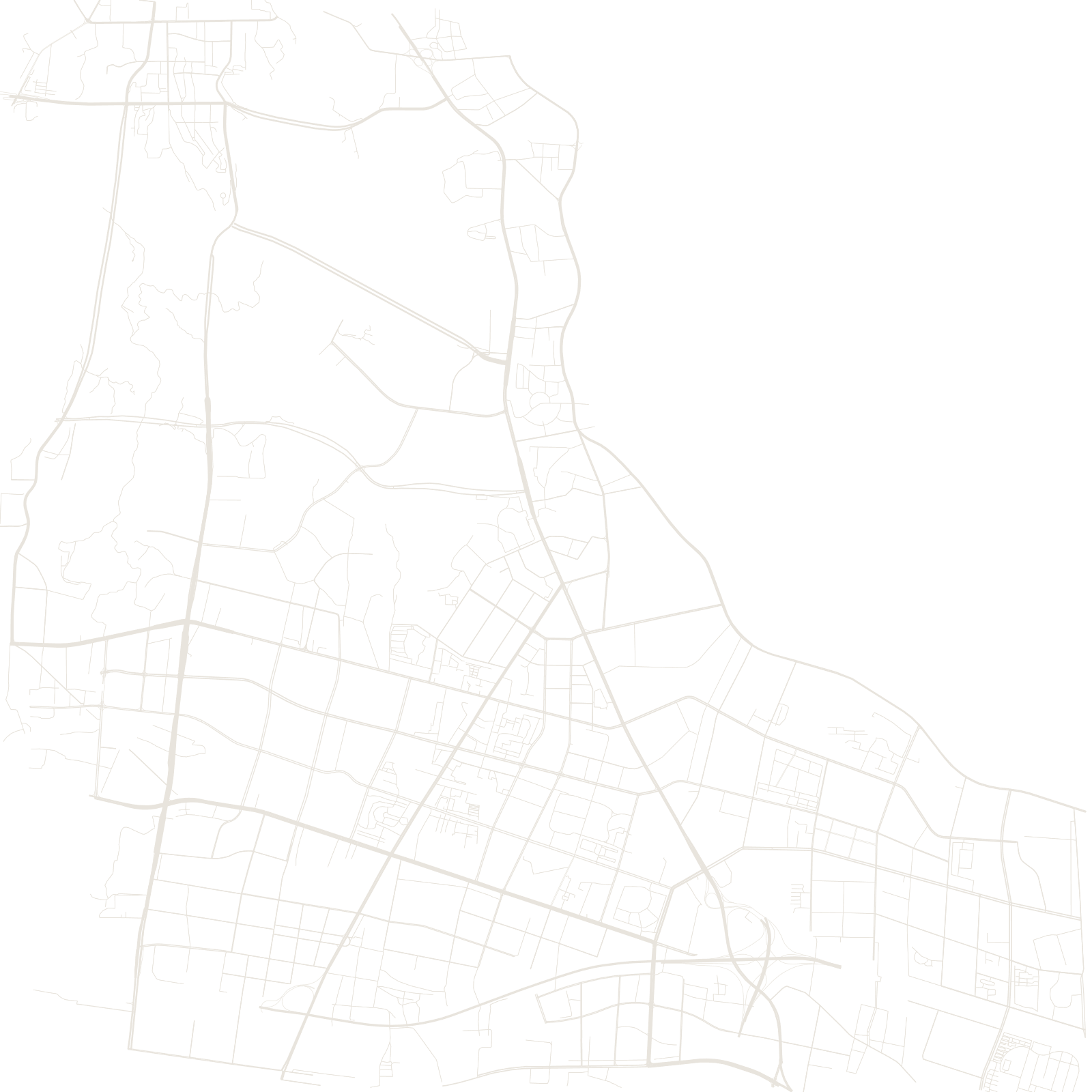 Yantai street network